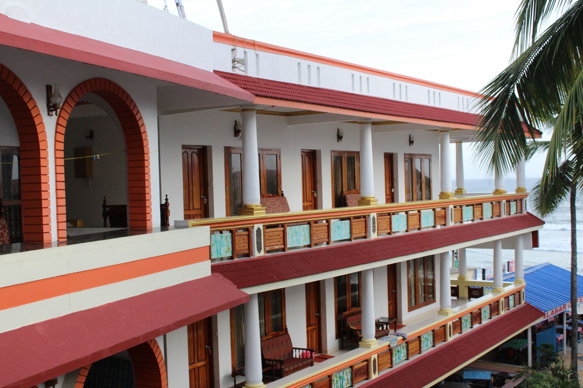 Hotel Sea View Palace - The Beach Hotel, Kovalam Exterior foto