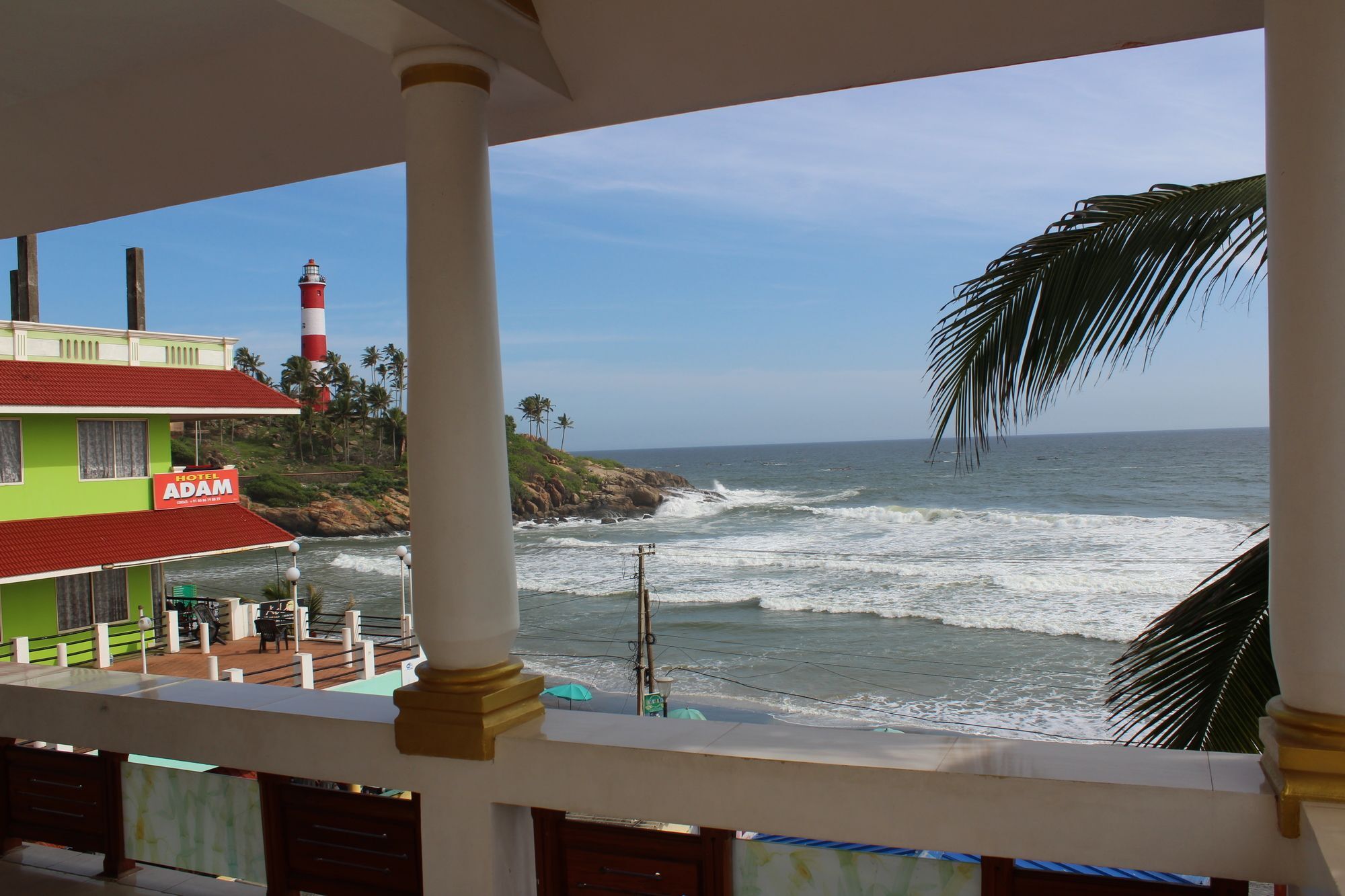 Hotel Sea View Palace - The Beach Hotel, Kovalam Exterior foto